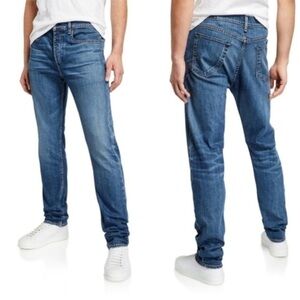 RAG & BONE STANDARD ISSUE FIT 2 SLIM LEG DISTRESSED IN CLN LUDLOW WASH SIZE 30